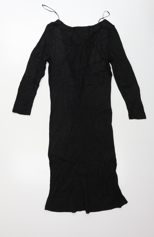 Monsoon  Womens Black   Bodycon  Size 8