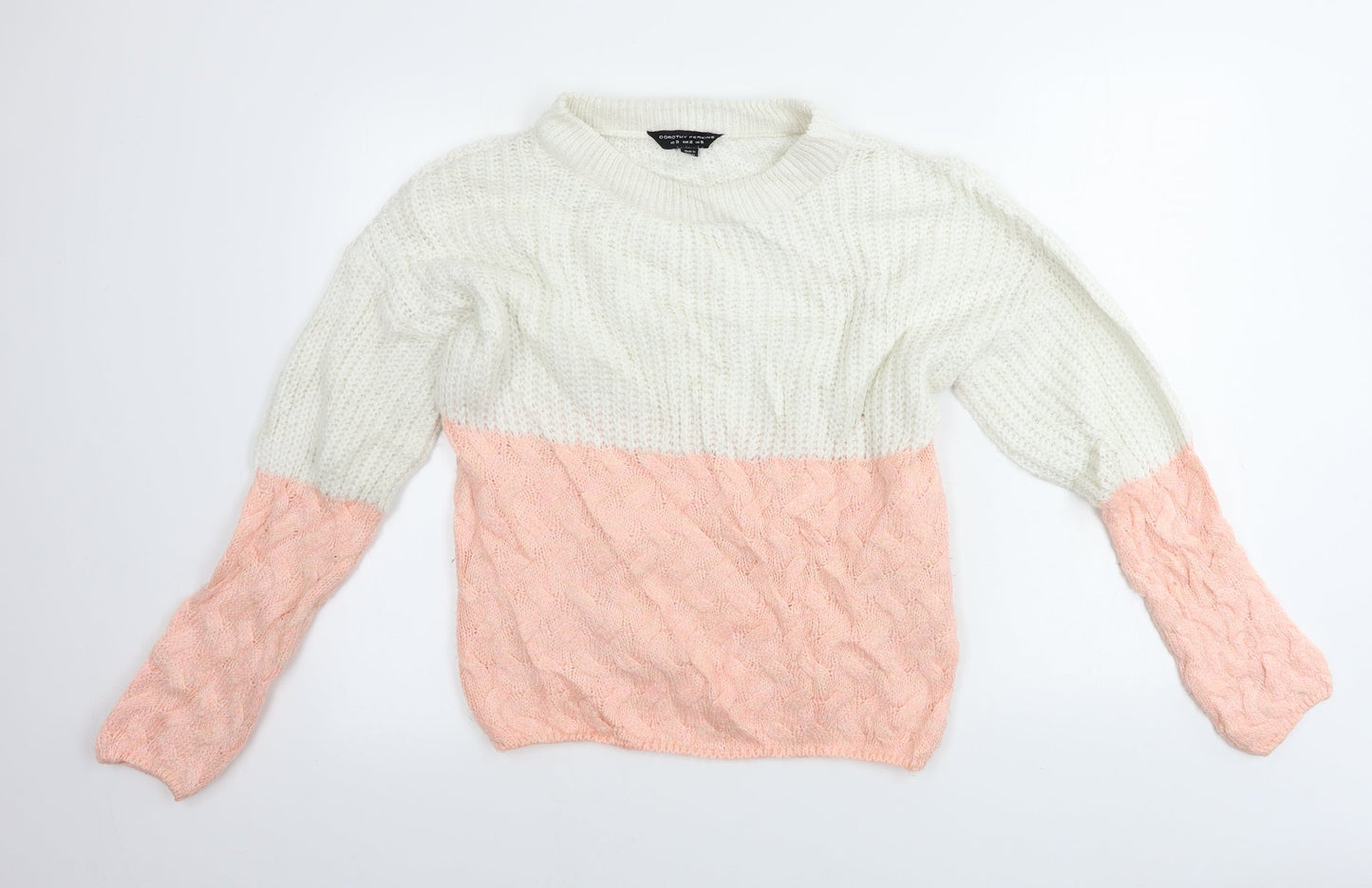 Dorothy Perkins  Womens Pink   Pullover Jumper Size S