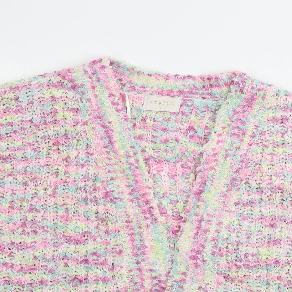 Lauren Taylor  Womens Pink   Cardigan Jumper Size S