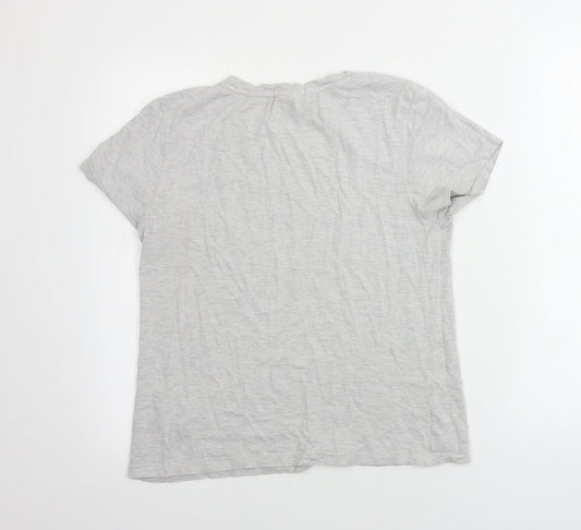 New Look  Womens Grey   Basic T-Shirt Size S
