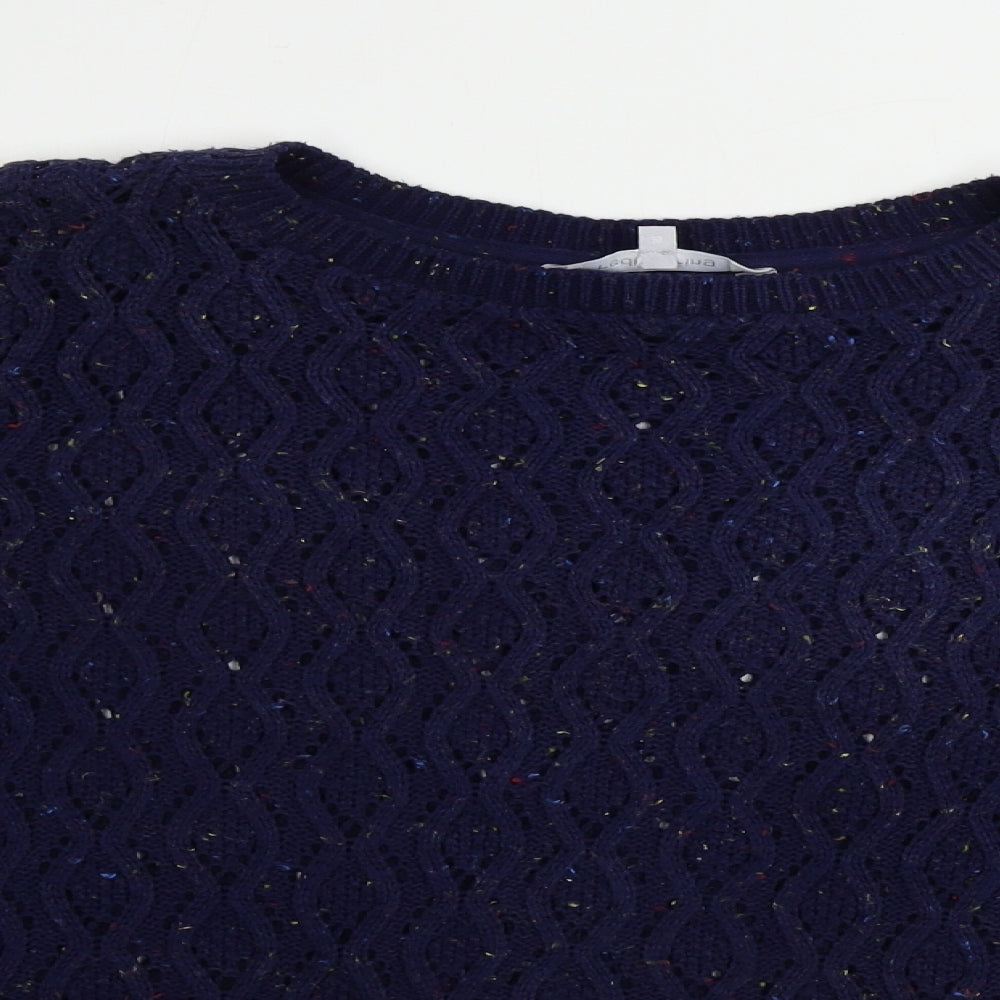 Redherring     Womens Blue   Pullover Jumper Size 16
