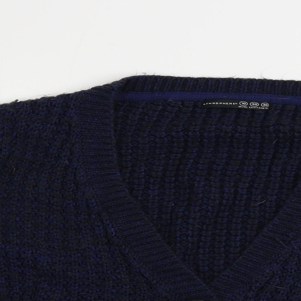 Atmosphere  Womens Blue   Cardigan Jumper Size 10