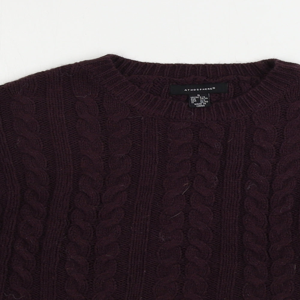 Atmosphere  Womens Purple   Pullover Jumper Size S