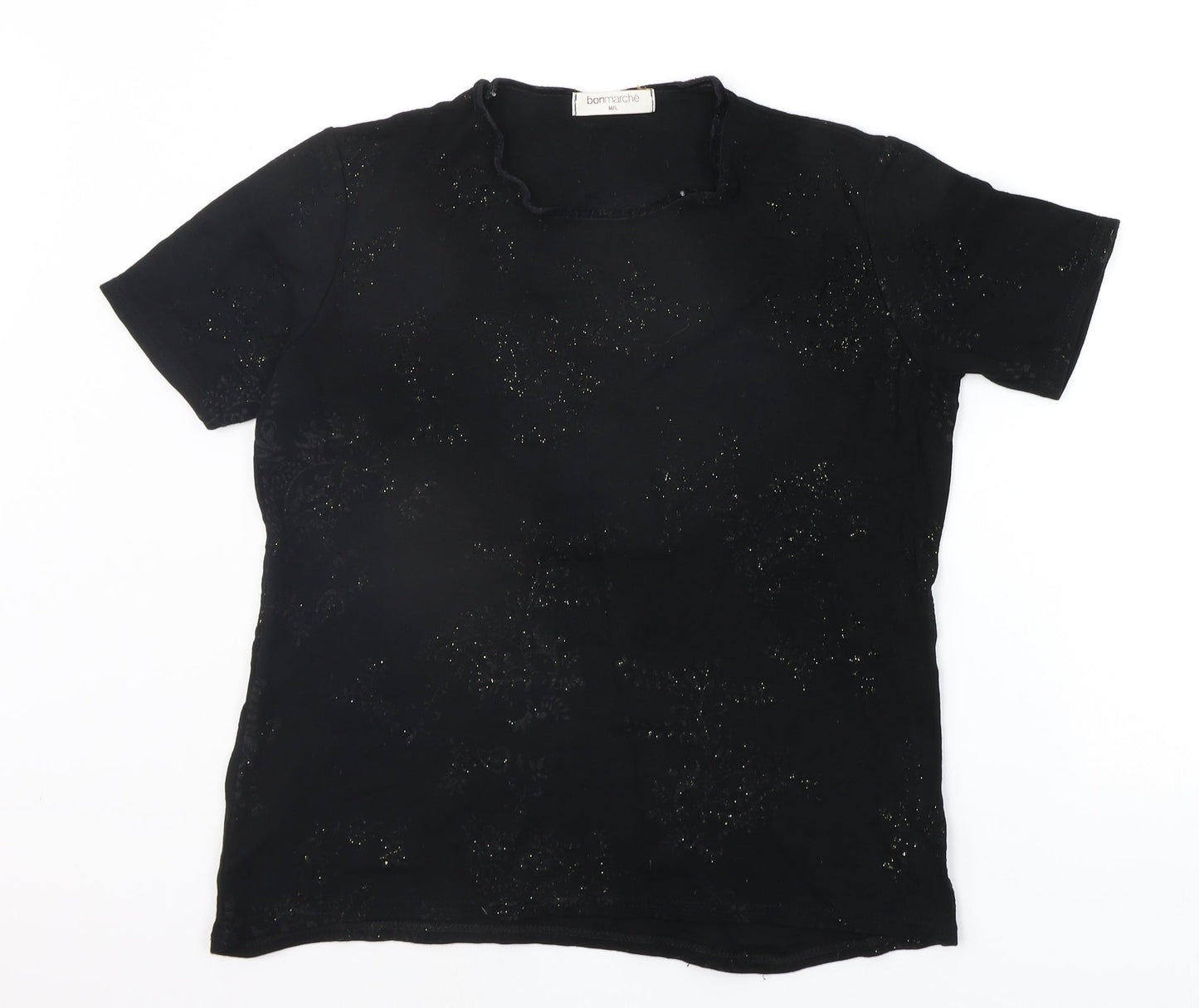 Bonmarche Womens Black   Pullover Jumper Size M
