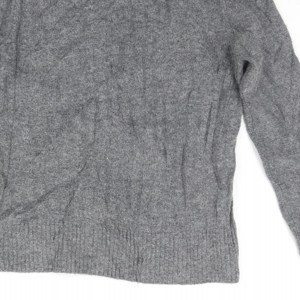 Topshop Womens Grey   Pullover Jumper Size 10