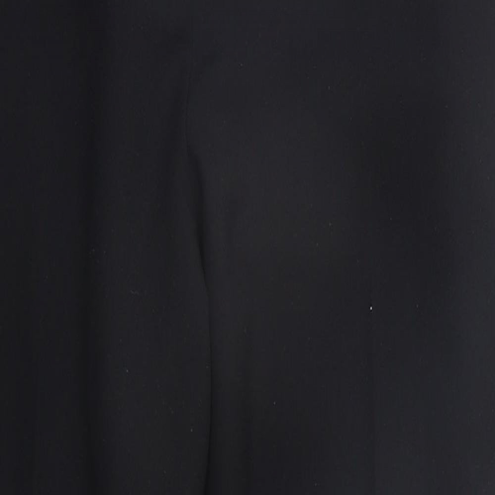 Marks and Spencer Womens Black   Trousers  Size 16 L25 in