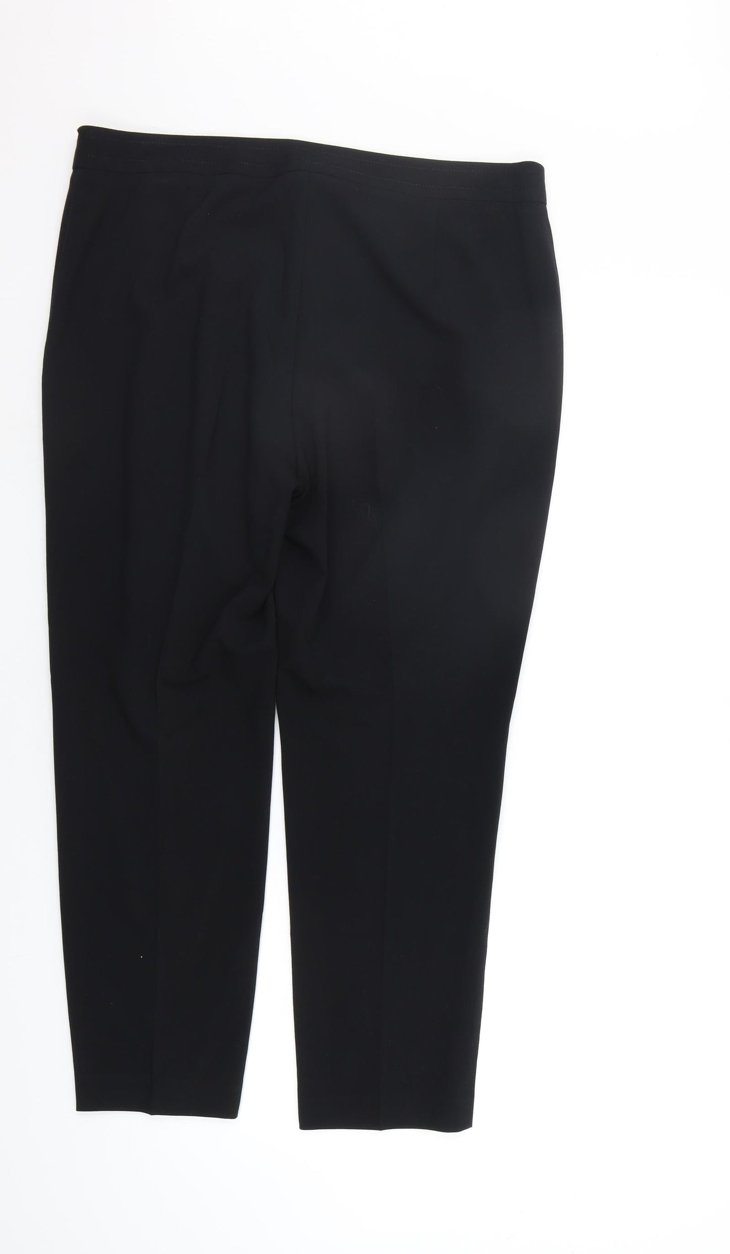 Marks and Spencer Womens Black   Trousers  Size 16 L25 in
