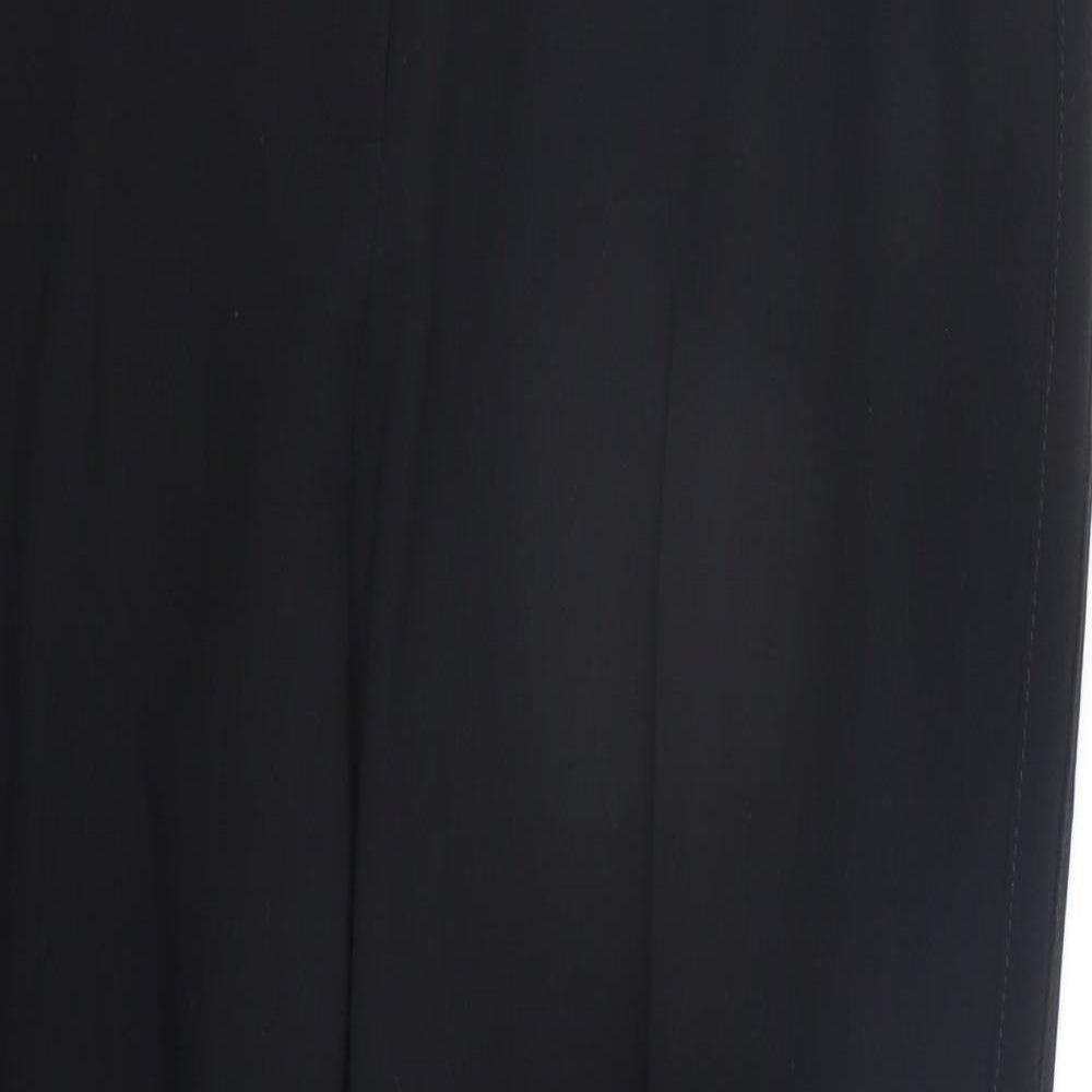 Marks and Spencer Womens Black   Trousers  Size 16 L25 in
