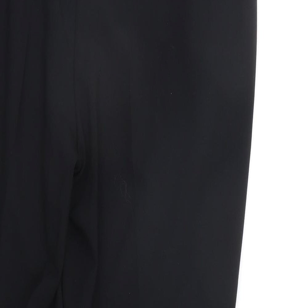 Marks and Spencer Womens Black   Trousers  Size 16 L25 in