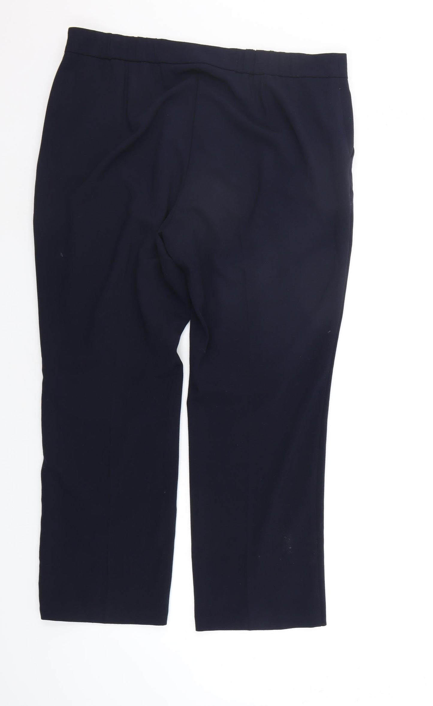 Marks and Spencer Womens Blue   Trousers  Size 16 L26 in