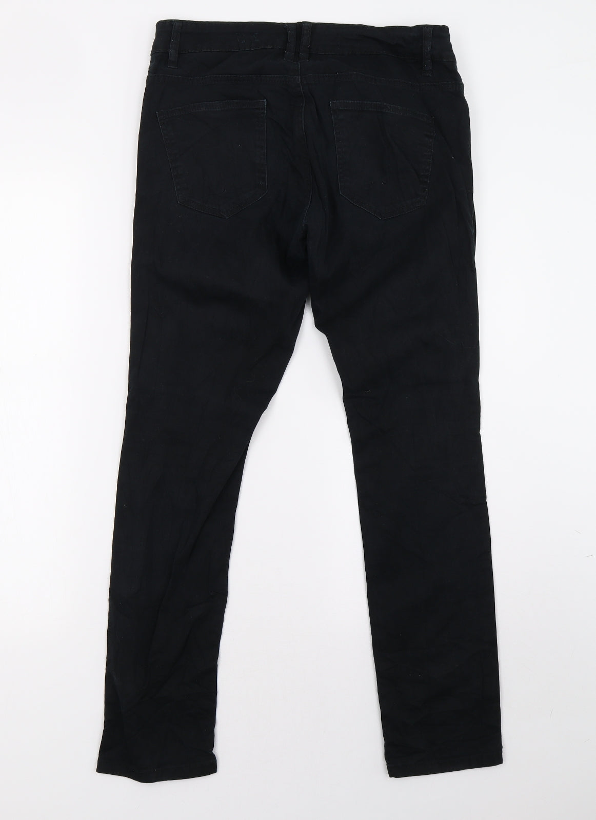 Janina Womens Black   Trousers  Size 12 L31 in