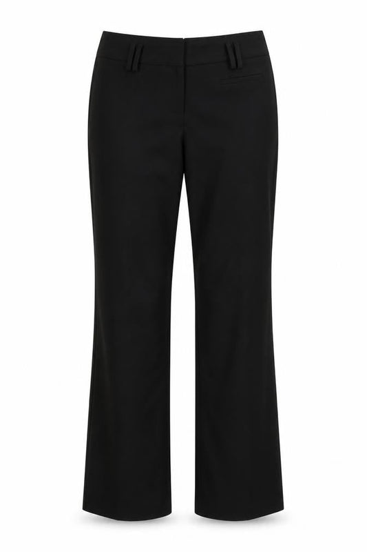 evie Womens Black   Trousers  Size 8 L32 in