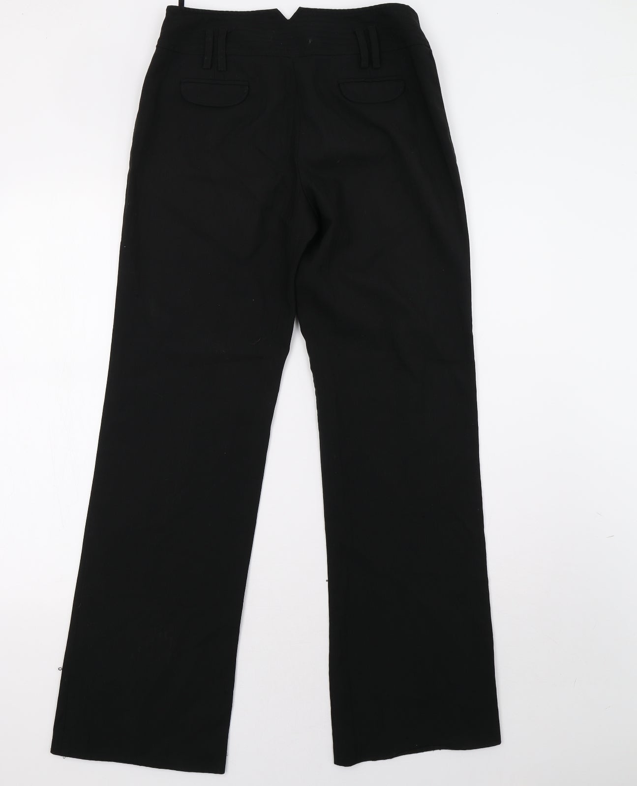 evie Womens Black   Trousers  Size 8 L32 in