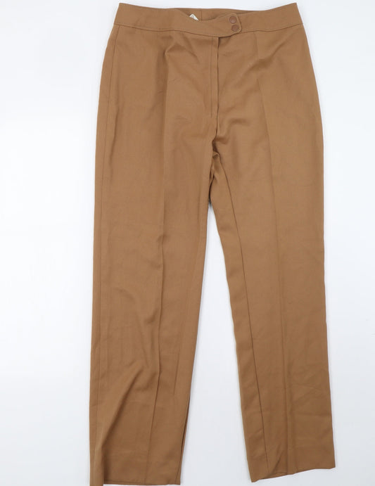 trevira Womens Brown   Trousers  Size 18 L32 in