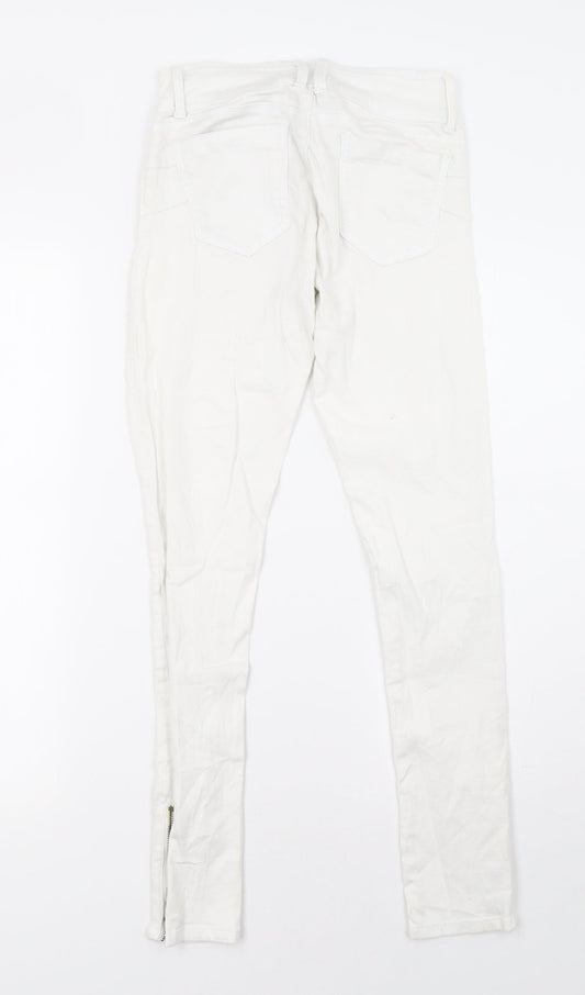 TALLY WEiJL Womens White   Skinny Jeans Size 6 L29 in