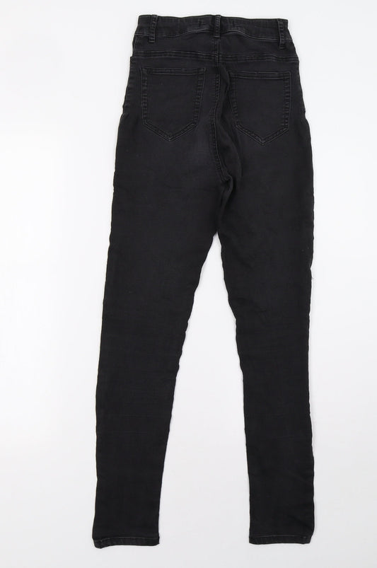 TALLY WEiJL Womens Black  Denim Skinny Jeans Size 6 L30 in