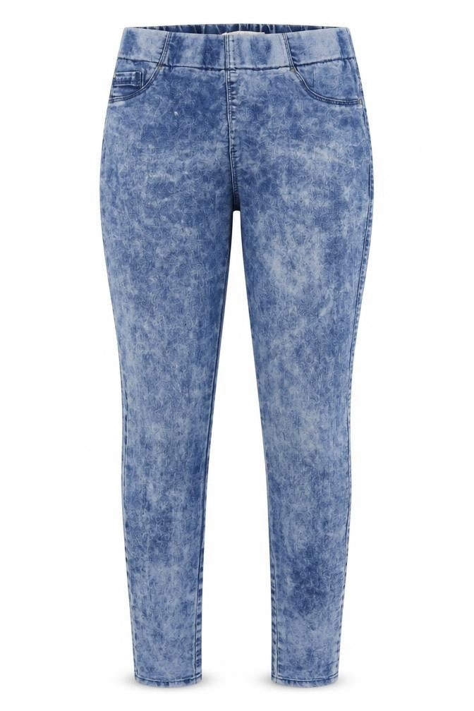 matakan Womens Blue  Denim Jegging Trousers Size 12 L32 in
