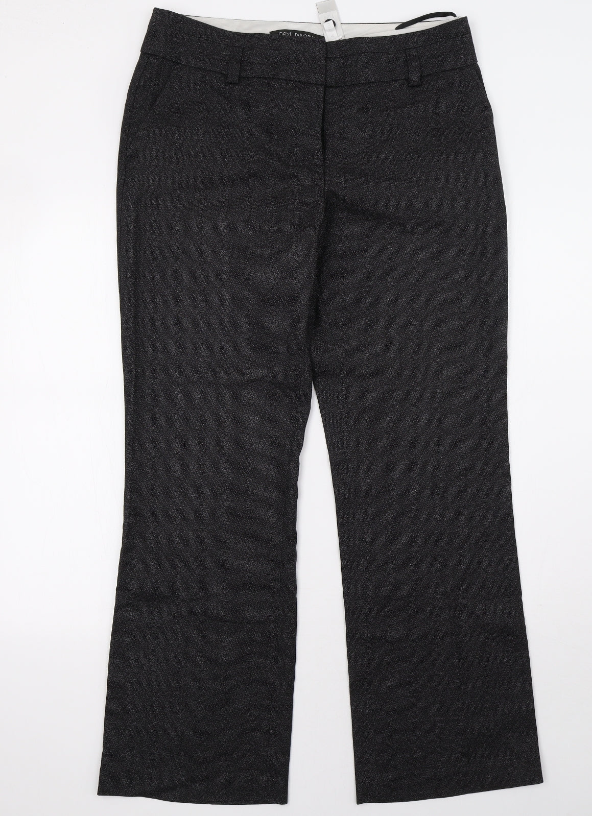 NEXT Womens Black   Trousers  Size 12 L32 in