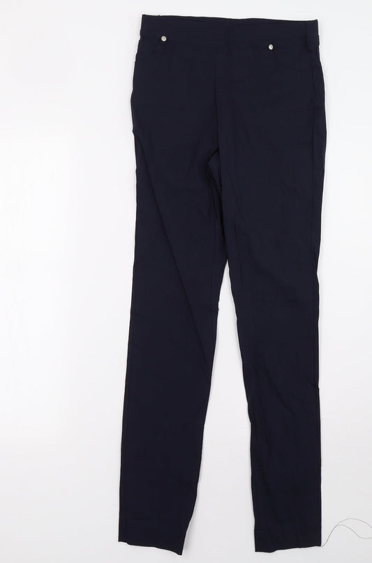 Preworn Womens Blue   Trousers  Size 6 L30 in