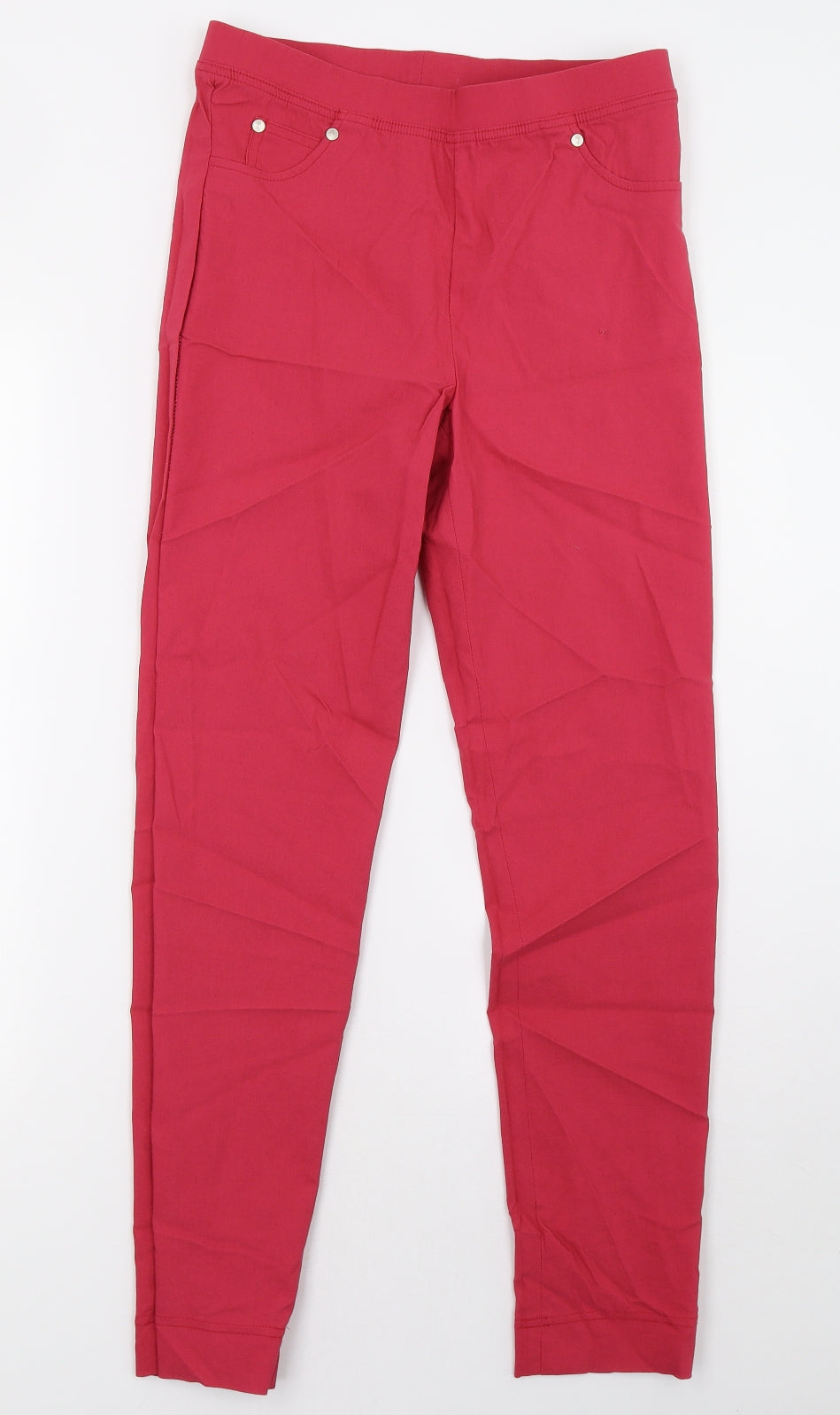 Preworn Womens Pink   Trousers  Size 8 L30 in