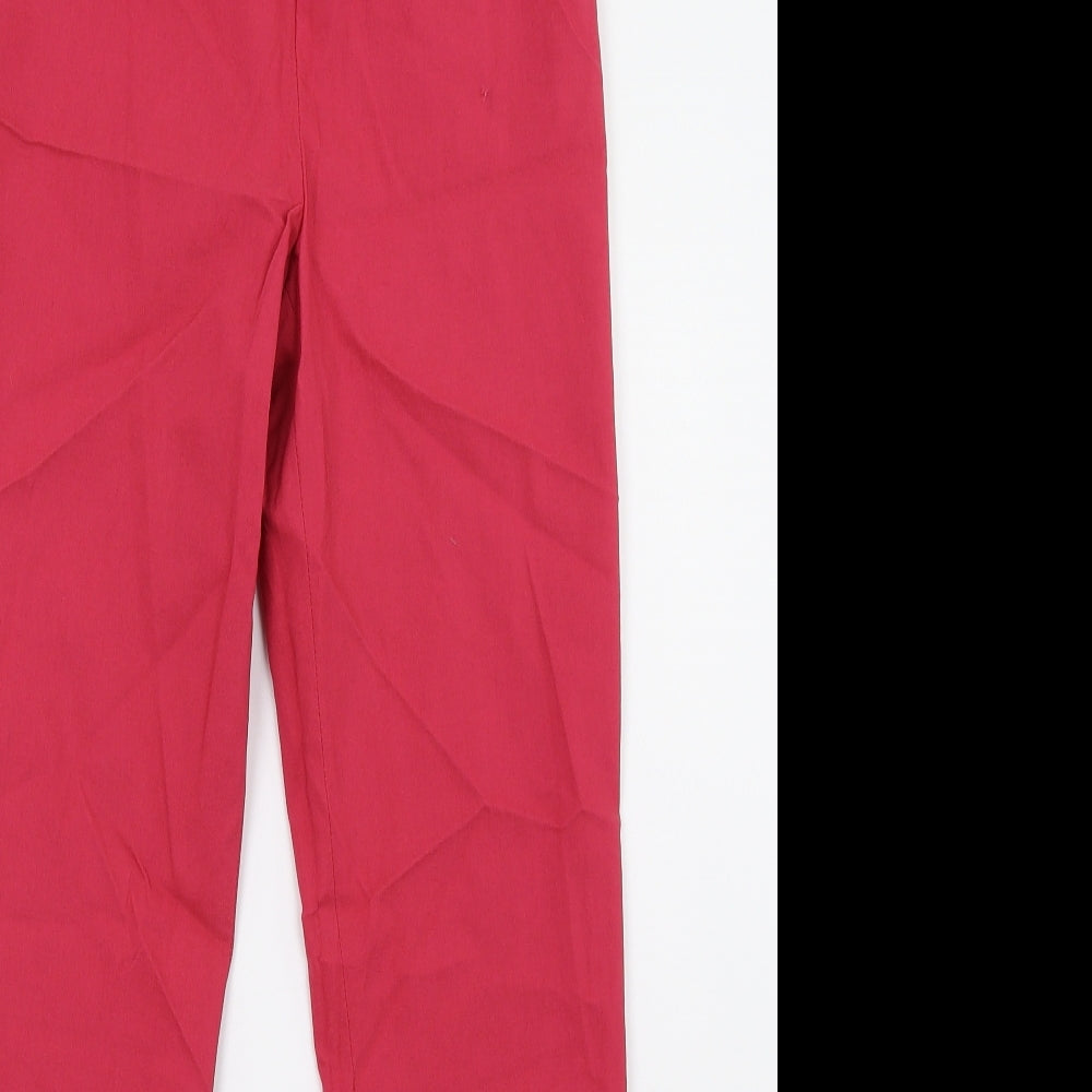 Preworn Womens Pink   Trousers  Size 8 L30 in