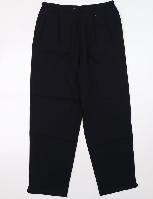 Preworn Womens Blue   Trousers  Size 10 L30 in