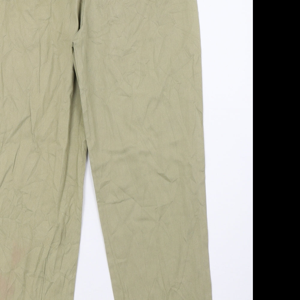EWM Womens Green   Trousers  Size 10 L29 in