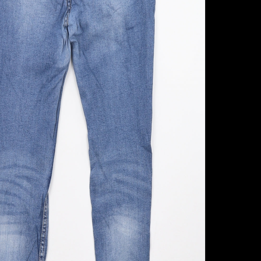 fb sister Womens Blue  Denim Straight Jeans Size 29 L29 in