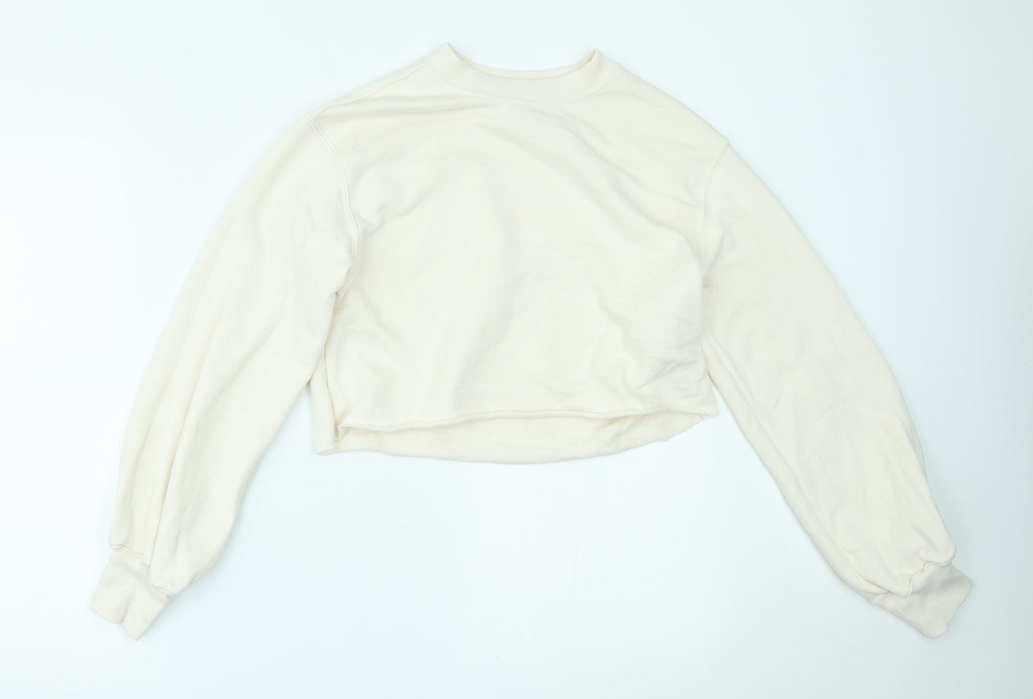 H&M Womens Ivory   Pullover Jumper Size S