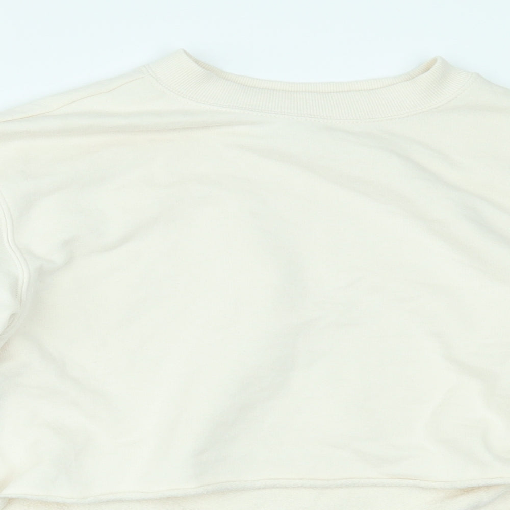 H&M Womens Ivory   Pullover Jumper Size S