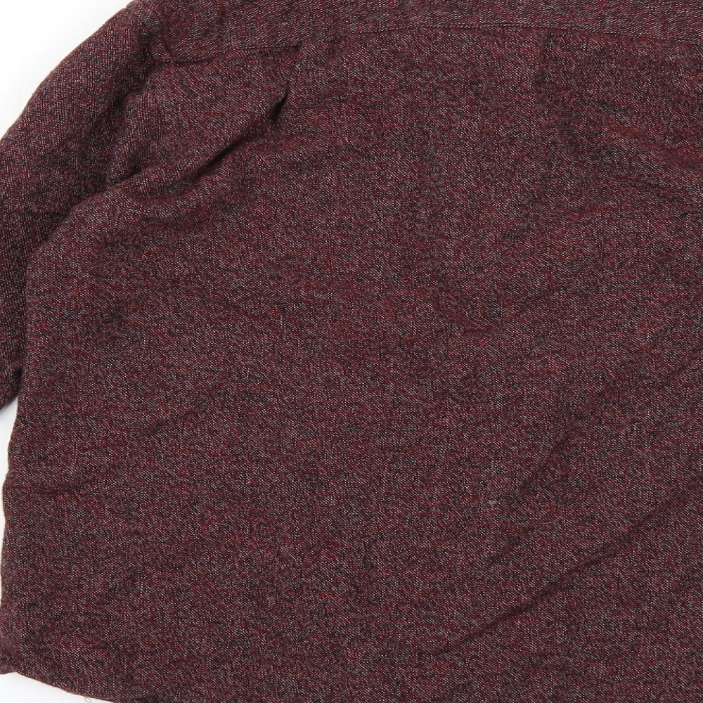 Cedar Wood State Mens Red    Button-Up Size XS