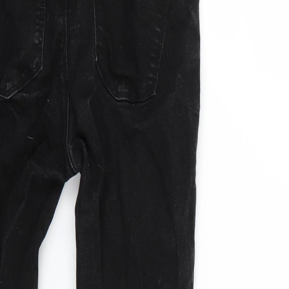 Denim & Co. Womens Black   Skinny Jeans Size 12 L22 in
