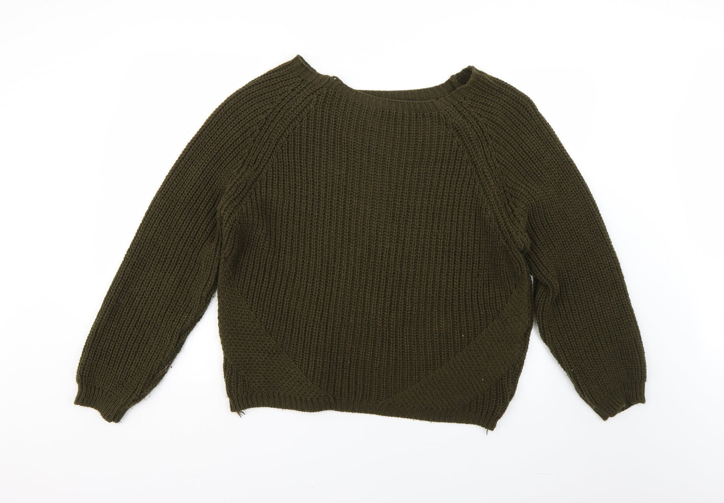 miss pap Womens Green   Pullover Jumper Size S