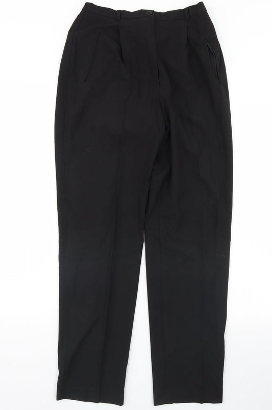 Damart Womens Black   Dress Pants Trousers Size 10 L29 in