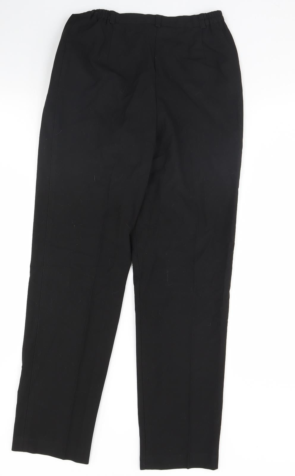 Damart Womens Black   Dress Pants Trousers Size 10 L29 in