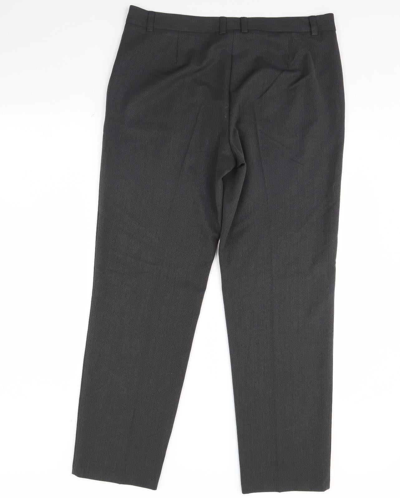 Preworn Womens Grey   Dress Pants Trousers Size 36 in L31 in