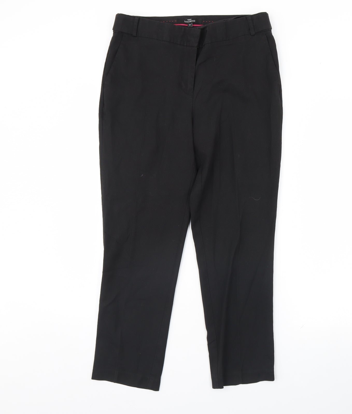 NEXT Womens Black   Trousers  Size 10 L26 in