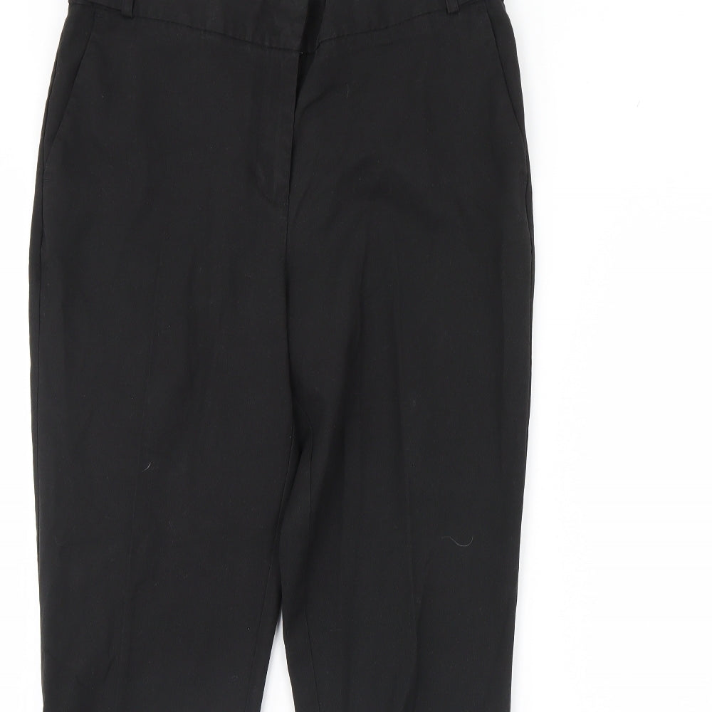 NEXT Womens Black   Trousers  Size 10 L26 in