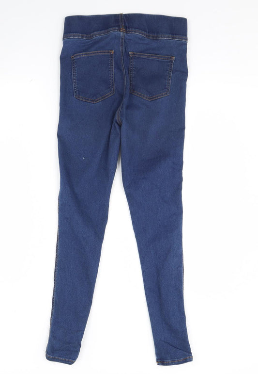 Very Womens Blue  Denim Jegging Jeans Size 10 L29 in