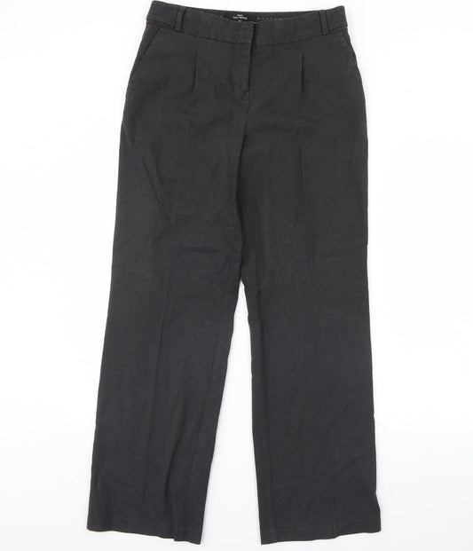 NEXT Womens Grey   Trousers  Size 8 L31 in