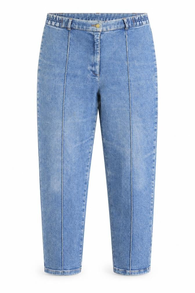 Preworn Womens Blue  Denim Straight Jeans Size 36 in L30 in