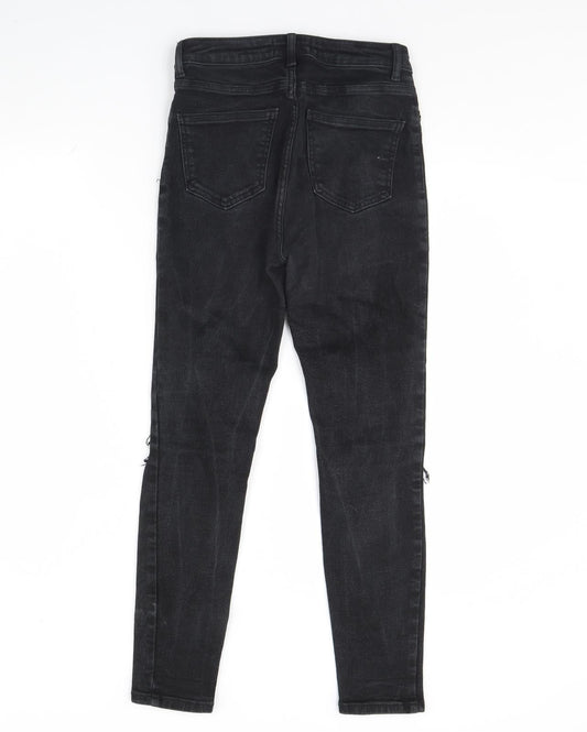 New Look Womens Black  Denim Skinny Jeans Size 10 L30 in
