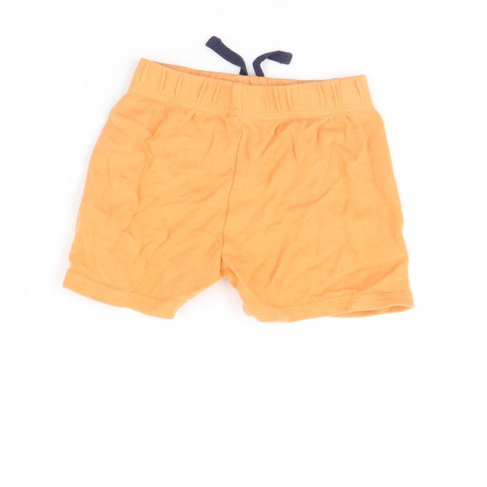 George Baby Orange   Cropped Trousers Size 6-9 Months