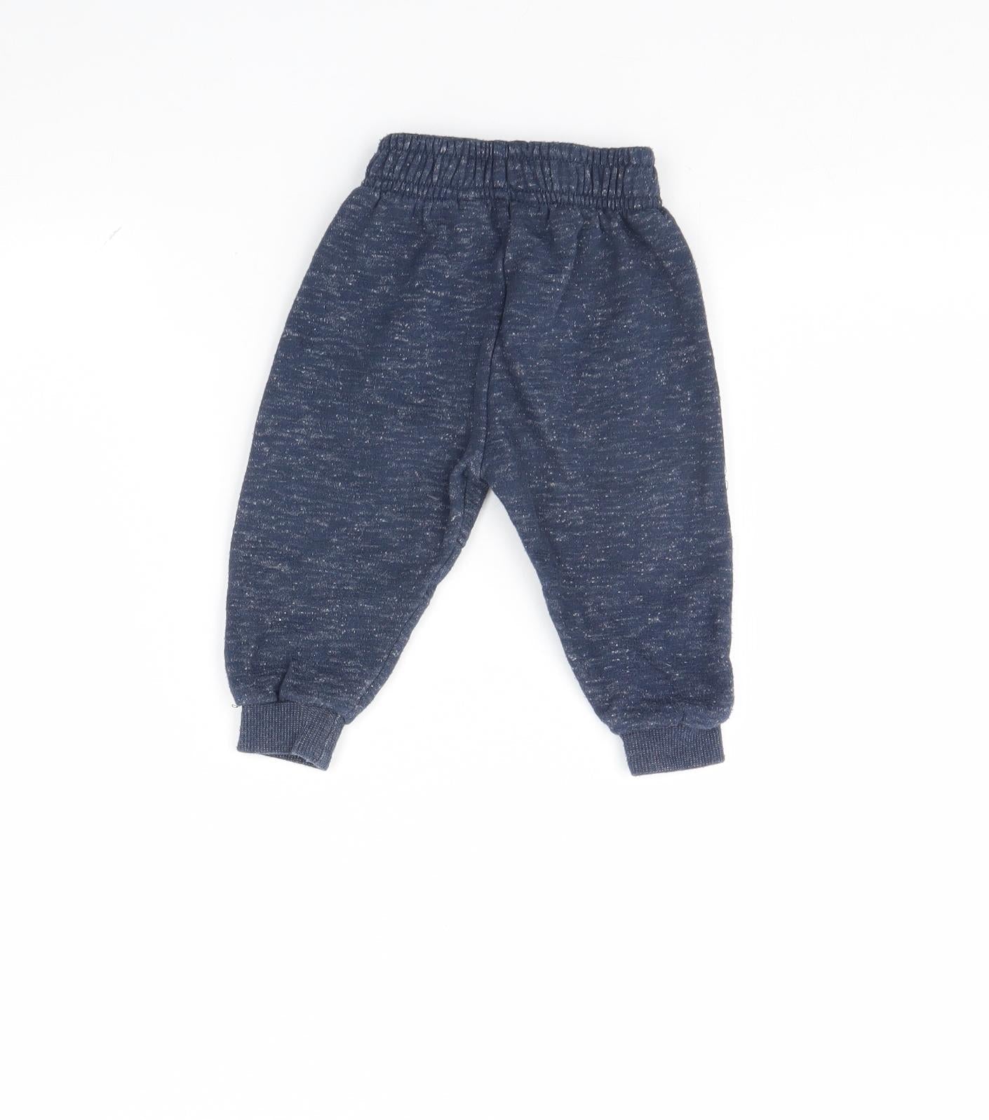 Primark Baby Blue   Jogger Trousers Size 9 Months