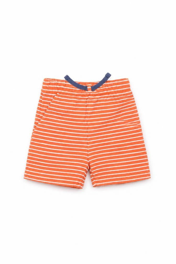 George Baby Orange Striped  Cropped Trousers Size 9 Months