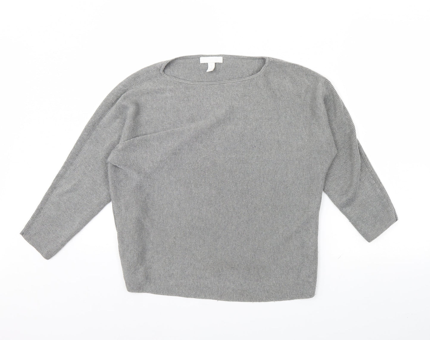 H&M Womens Grey   Pullover Jumper Size M