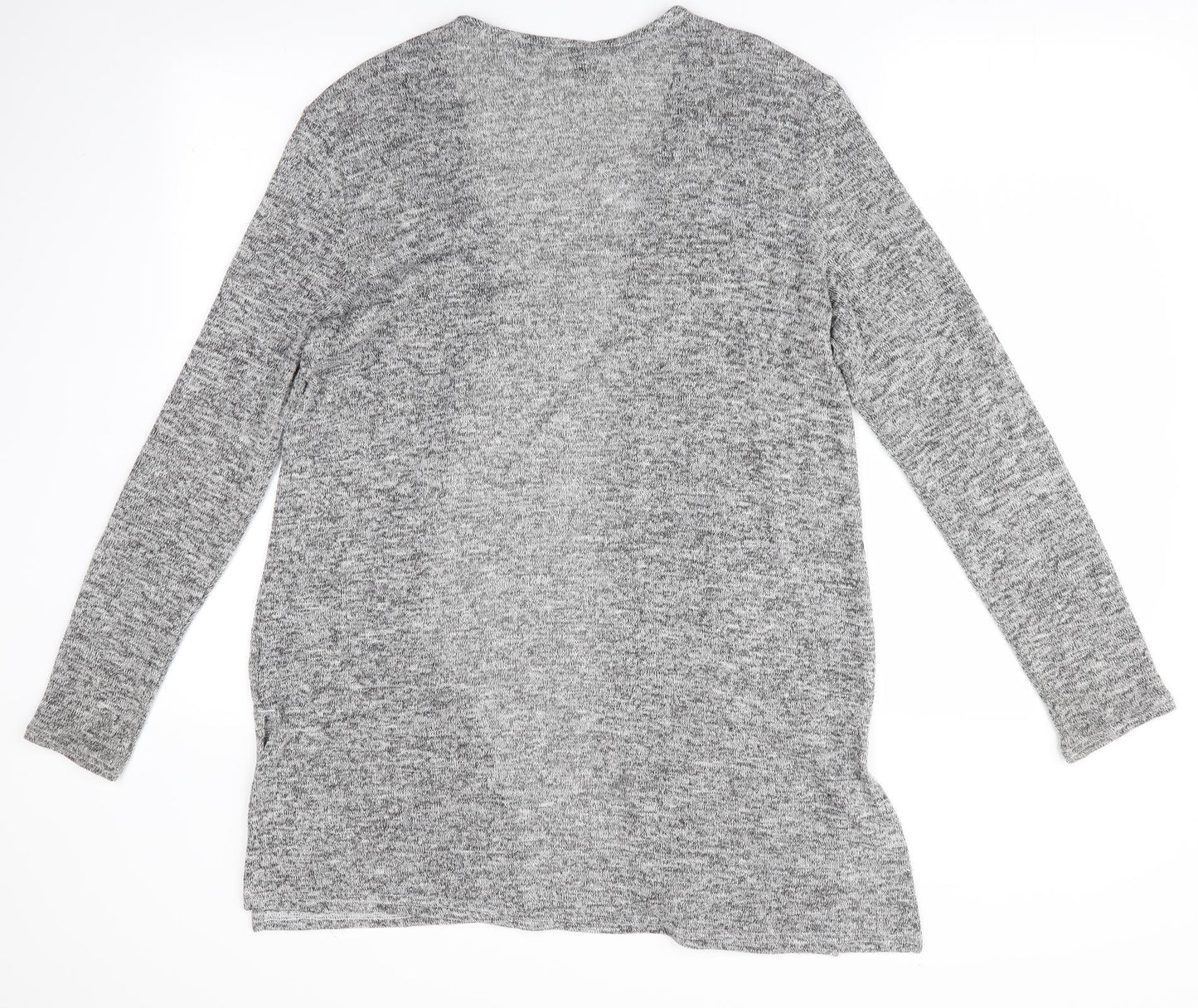 Divided Womens Grey   Cardigan Jumper Size S  - Longline Cardigan
