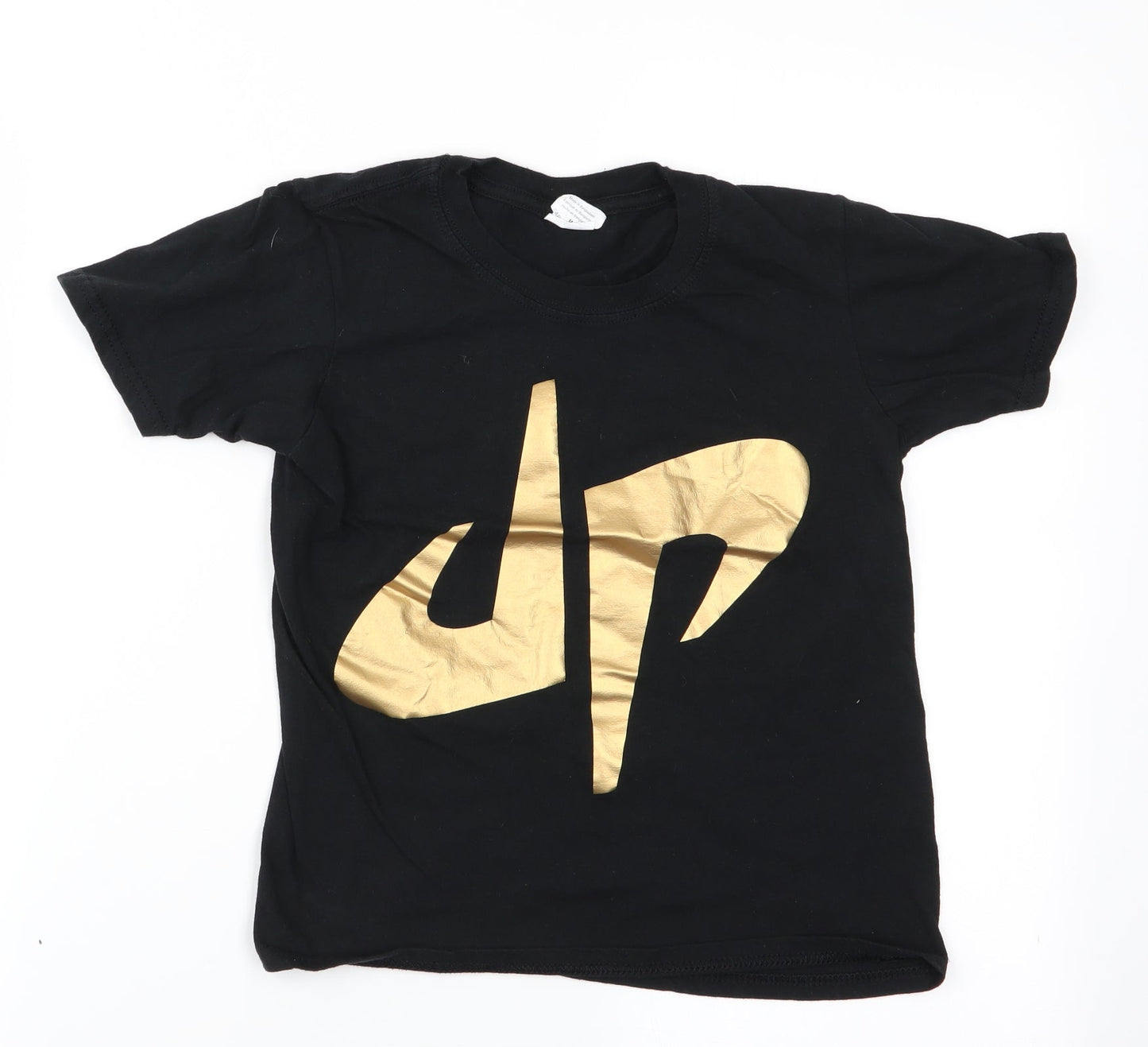 Gildan Boys Black   Basic T-Shirt Size M  - JP