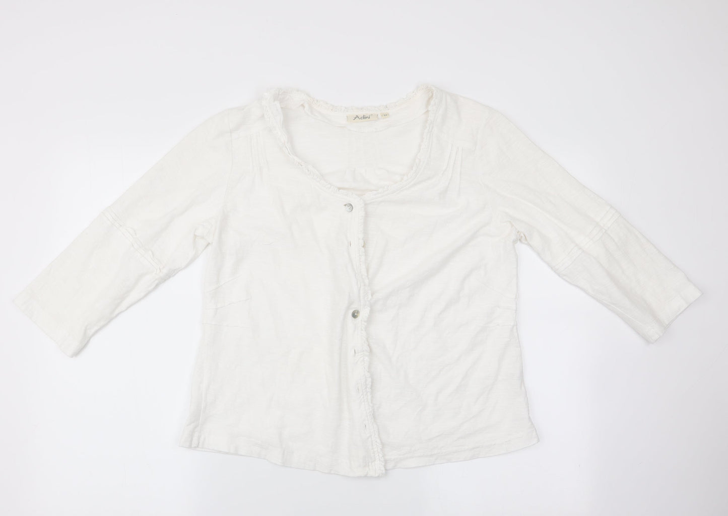 Adini Womens Ivory   Tunic Blouse