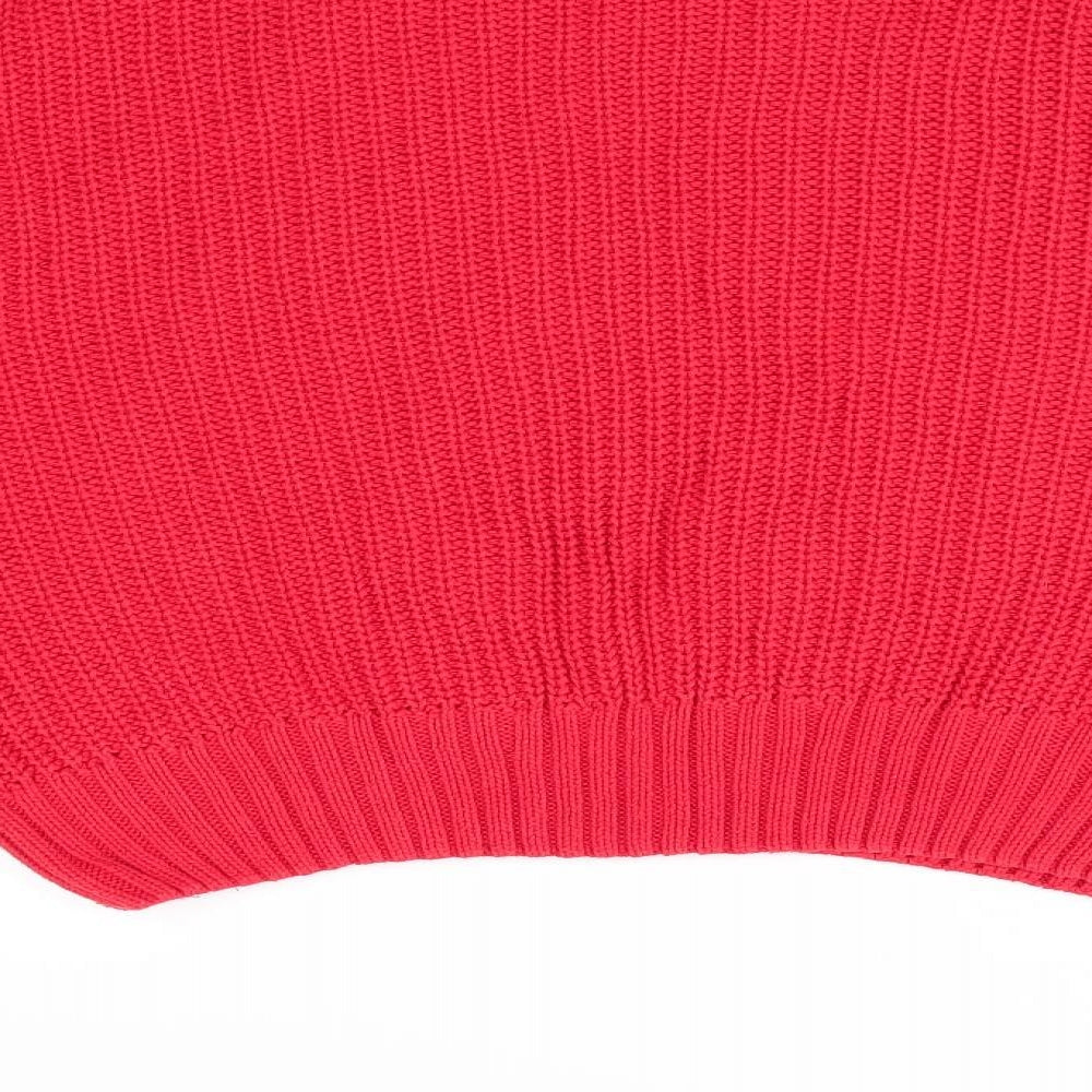 Divided Womens Orange   Pullover Jumper Size 10